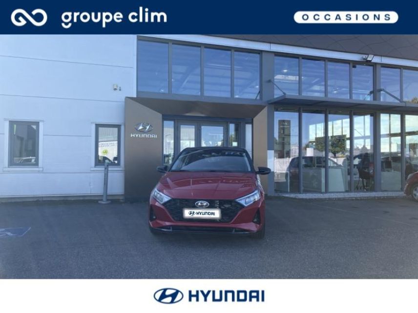 65000 : Hyundai Tarbes i-AUTO - HYUNDAI i20 - i20 - Dragon Red Métal/Toit/rétro Black - Traction - Essence/Micro-Hybride