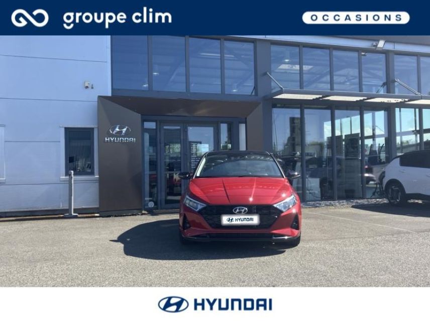 65000 : Hyundai Tarbes i-AUTO - HYUNDAI i20 - i20 - Dragon Red Métal/Toit/rétro Black - Traction - Essence/Micro-Hybride