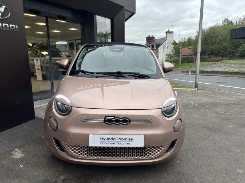 50300 : Hyundai Avranches - GCA - FIAT 500 - 500 - Rose Gold métal - Traction - Electrique