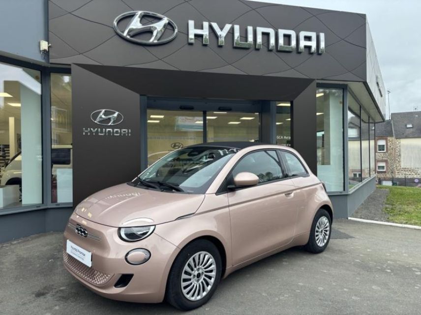 50300 : Hyundai Avranches - GCA - FIAT 500 - 500 - Rose Gold métal - Traction - Electrique