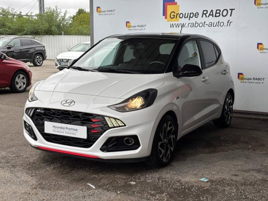 78310 : Hyundai Coignières - Socohy | Groupe Rabot - HYUNDAI i10 - i10 - Polar White/Toit/rétros Black - Traction - Essence