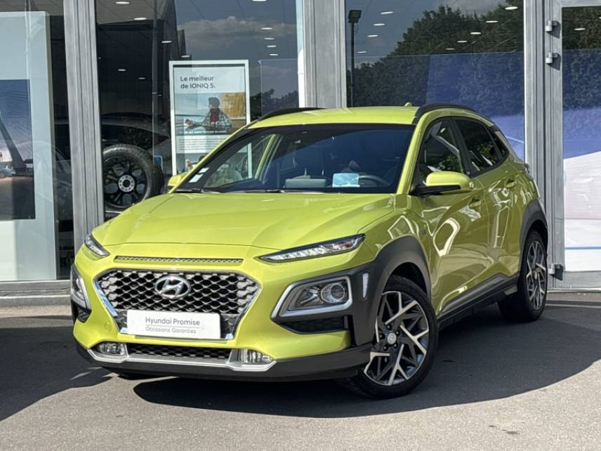 57100 : Hyundai Thionville - Théobald Automobiles - HYUNDAI Kona - Kona - Acid Yellow - Traction - Hybride : Essence/Electrique