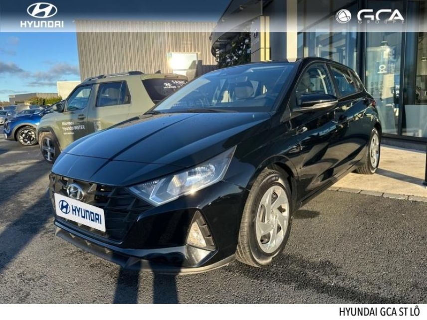 50000 : Hyundai Saint-Lô - GCA - HYUNDAI i20 - i20 - Phantom Black Métal - Traction - Essence