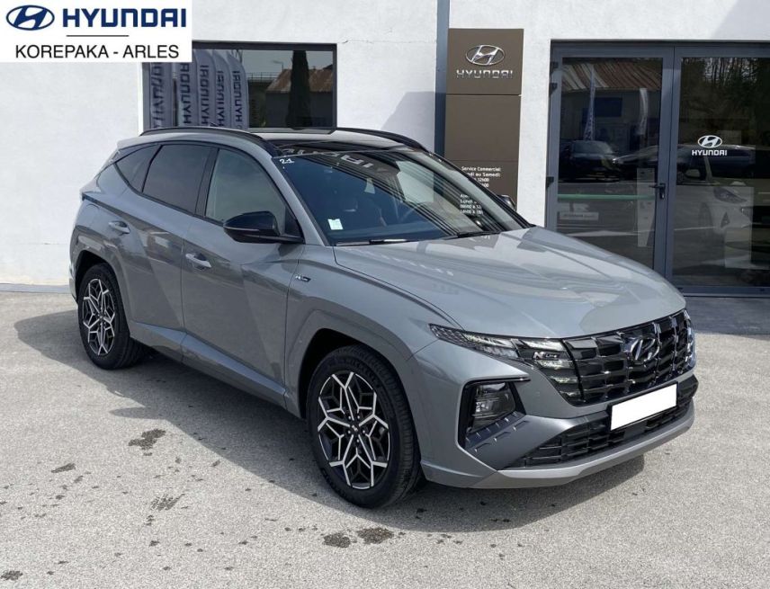 13200 : HYUNDAI Arles - Lexa Automobile - HYUNDAI TUCSON N Line Executive - TUCSON IV - Gris - Automate sequentiel - Essence sans plomb