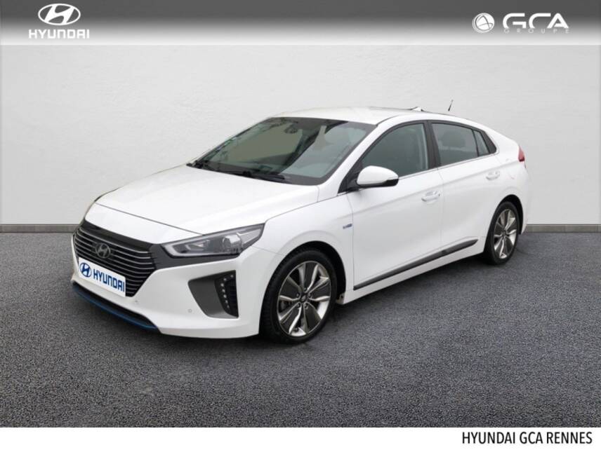 35510 : Hyundai Rennes - GCA - HYUNDAI Ioniq - Ioniq - Polar white - Traction - Hybride : Essence/Electrique