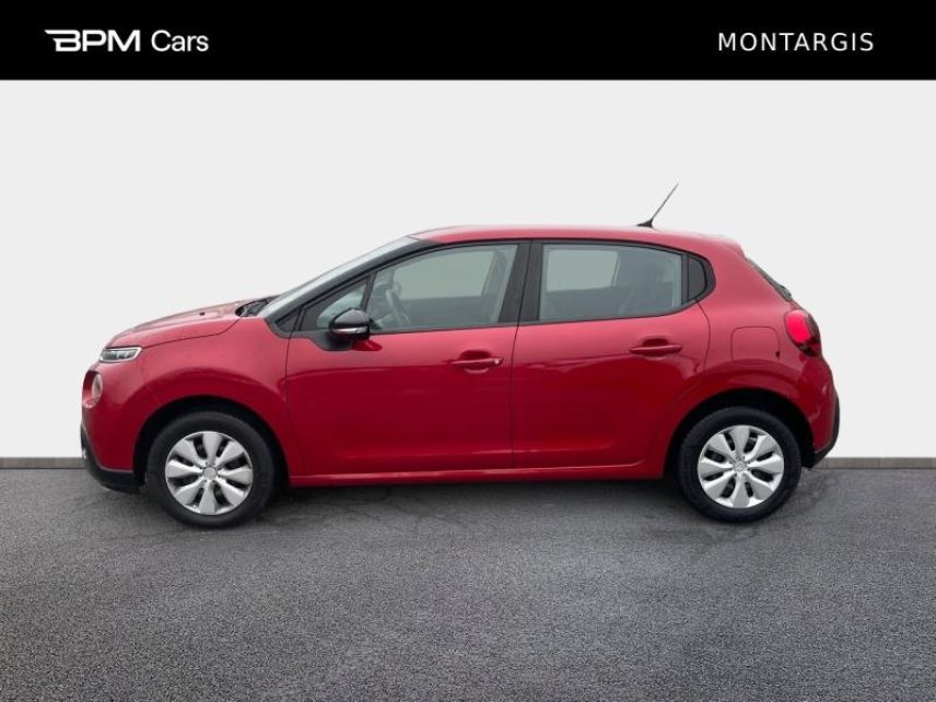 92130 : Hyundai ISSY-LES-MOULINEAUX - BPM Cars - CITROEN C3 - C3 - Rouge Elixir (S) - Traction - Essence
