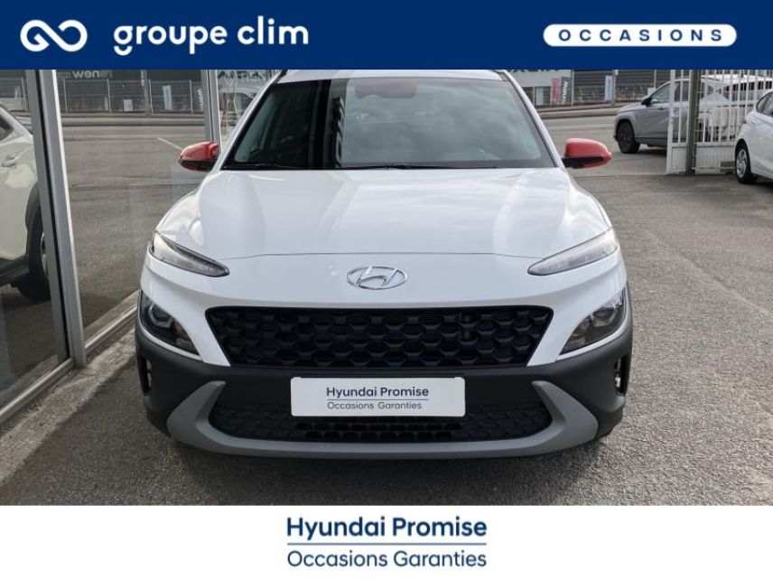 87280 : Hyundai - Groupe Clim - Limoges - HYUNDAI Kona - Kona - Atlas White - Traction - Hybride : Essence/Electrique