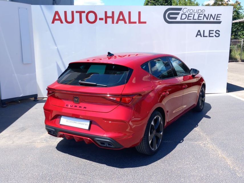 30100 : Hyundai Alès - Auto Hall - CUPRA LEON V - LEON - Rouge - Automate sequentiel - Essence sans plomb