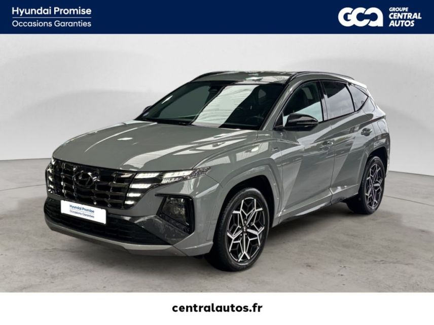 38300 : Hyundai Bourgoin-Jallieu - CENTRAL MOTOR LYON - HYUNDAI TUCSON N Line Edition - TUCSON IV - Gris - Boîte automatique - Essence / Courant électrique
