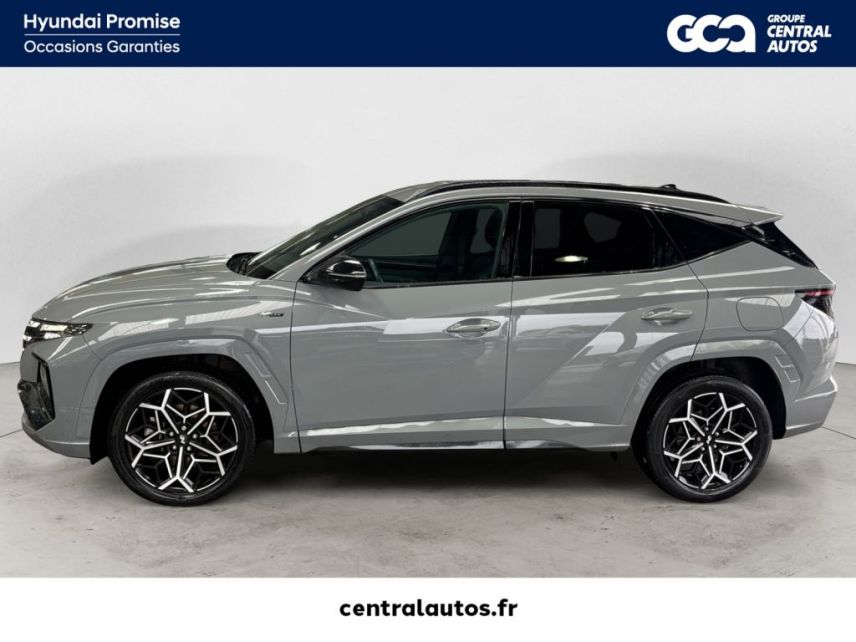 38300 : Hyundai Bourgoin-Jallieu - CENTRAL MOTOR LYON - HYUNDAI TUCSON N Line Edition - TUCSON IV - Gris - Boîte automatique - Essence / Courant électrique
