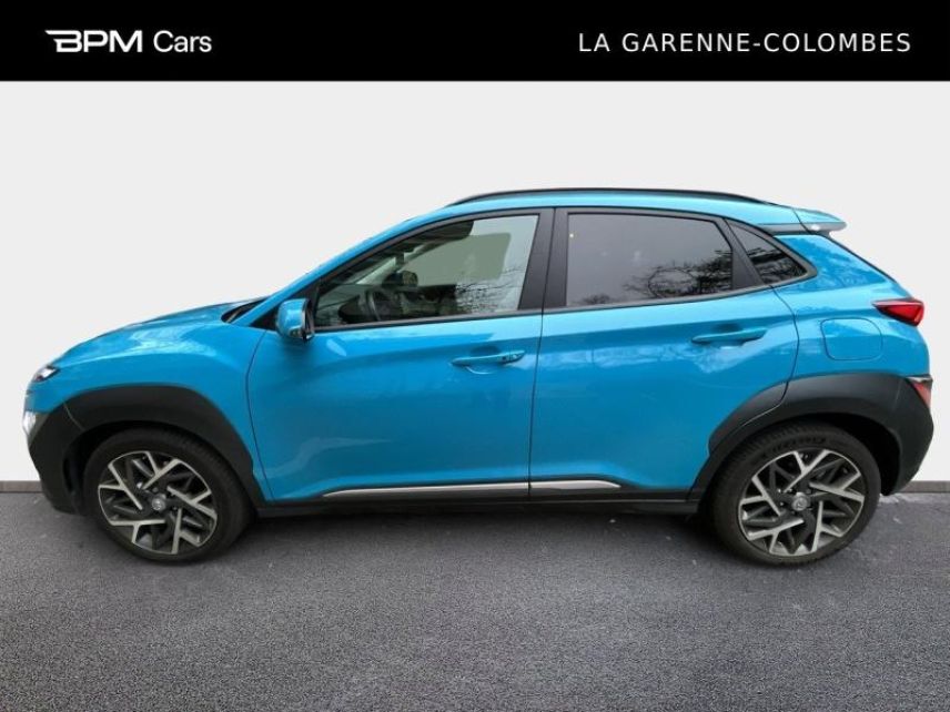 92130 : Hyundai ISSY-LES-MOULINEAUX - BPM Cars - HYUNDAI Kona - Kona - Bleu - Traction - Hybride : Essence/Electrique