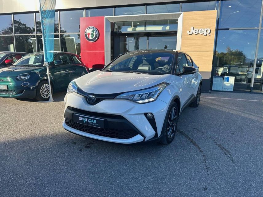 04100 : Hyundai Manosque - Pedinielli - TOYOTA C-HR HYBRIDE MY23 SIMPLIFIEE Design Ultimate - C-HR - Blanc - Automate à fonct. Continu - Essence / Courant électrique