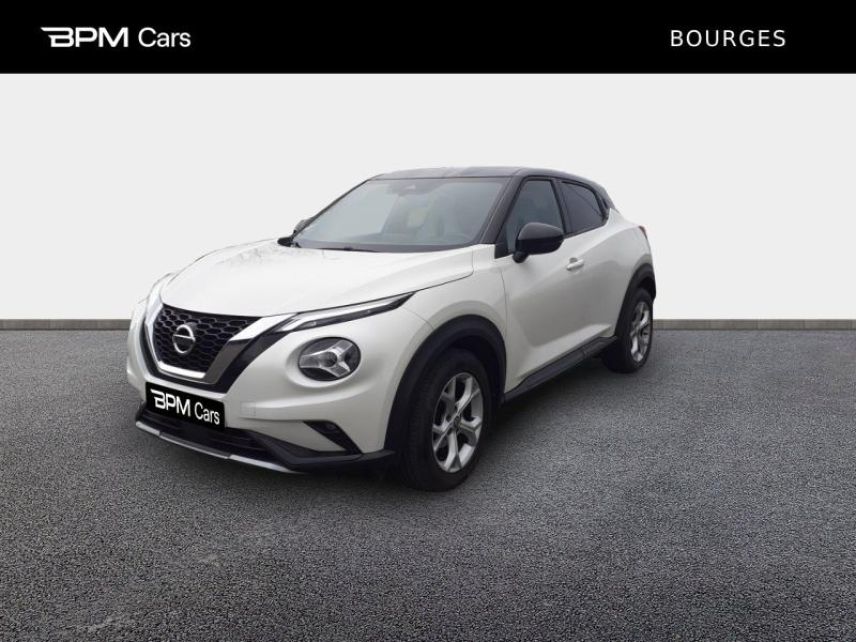 36000 : Hyundai Châteauroux - BPM Cars - NISSAN Juke - Juke - Blanc Lunaire+Toit Noir Métallisé - Traction - Essence