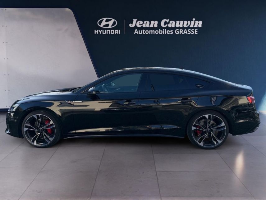 06130 : Hyundai Grasse - Garage Jean Cauvin - AUDI A5 SPORTBACK Competition - A5 II - Noir - Automate sequentiel - Diesel