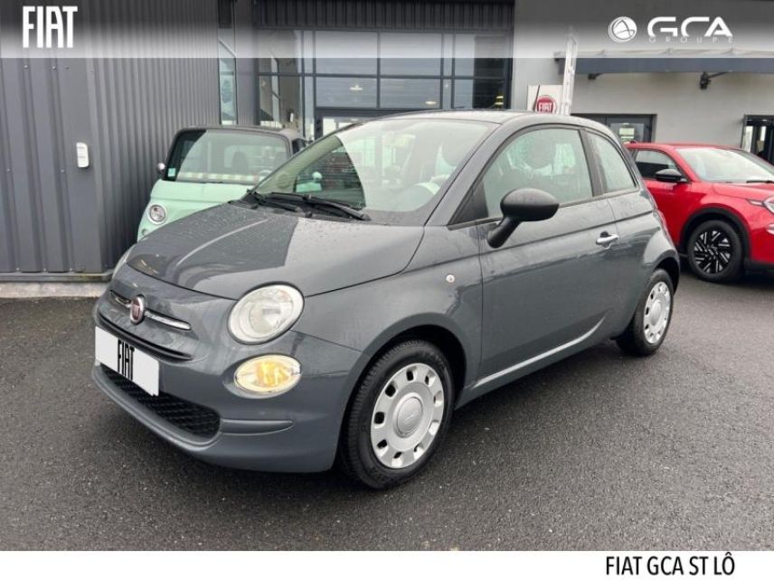 50000 : Hyundai Saint-Lô - GCA - FIAT 500 - 500 - Electroclash Grey Métal -  - Essence/Micro-Hybride