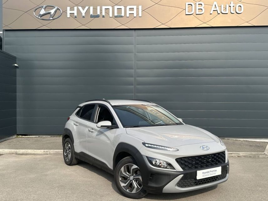21300 : Hyundai Dijon - Privilège Automobiles - HYUNDAI KONA HYBRID Intuitive - KONA - Gris - Automate sequentiel - Essence / Courant électrique