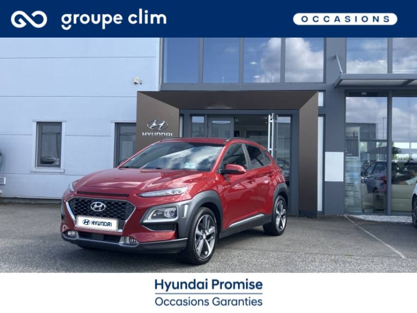 65000 : Hyundai Tarbes i-AUTO - HYUNDAI Kona - Kona - Pulse Red - Transmission intégrale - Diesel