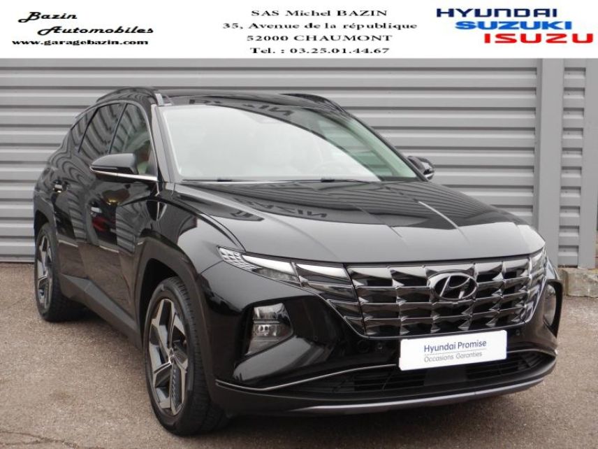 52000 : Hyundai Chaumont - Garage Michel Bazin - HYUNDAI Tucson - Tucson - Phantom Black Métal - Transmission intégrale - Hybride rechargeable : Essence/Electrique