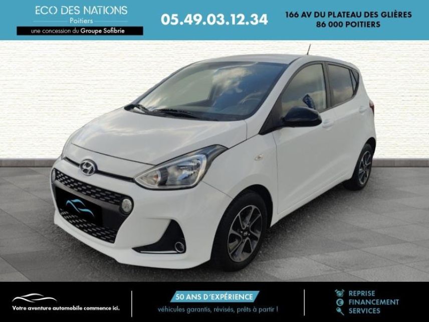 86000 : Hyundai Poitiers - Eco des Nations - HYUNDAI i10 - i10 - Blanc - Traction - Essence
