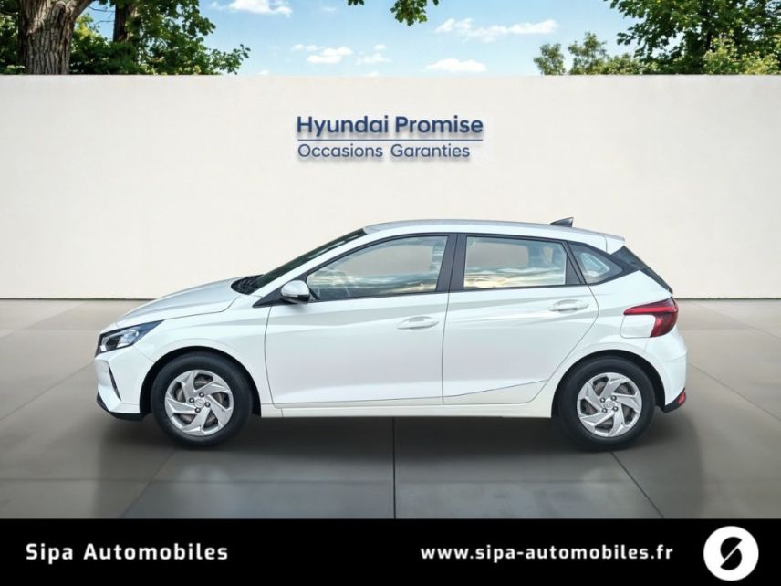 33110 : Hyundai Bordeaux Nord Le Bouscat - Sipa Automobiles - HYUNDAI i20 Initia - i20 (08/2023) - BLANC - Boîte manuelle - Essence sans plomb