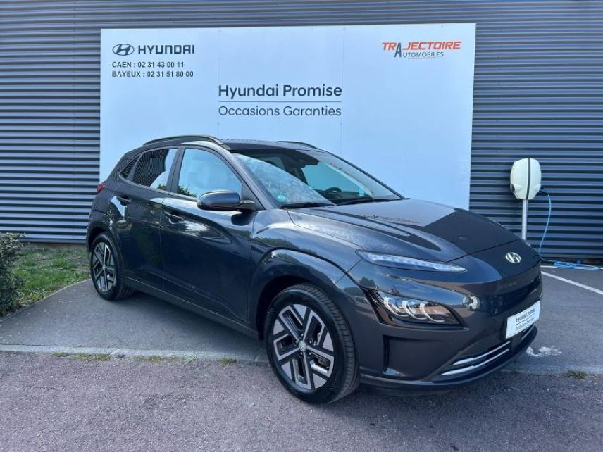 14100 : Hyundai Lisieux - Trajectoire Automobiles - HYUNDAI Kona - Kona - Shimmering Silver Métal - Traction - Electrique