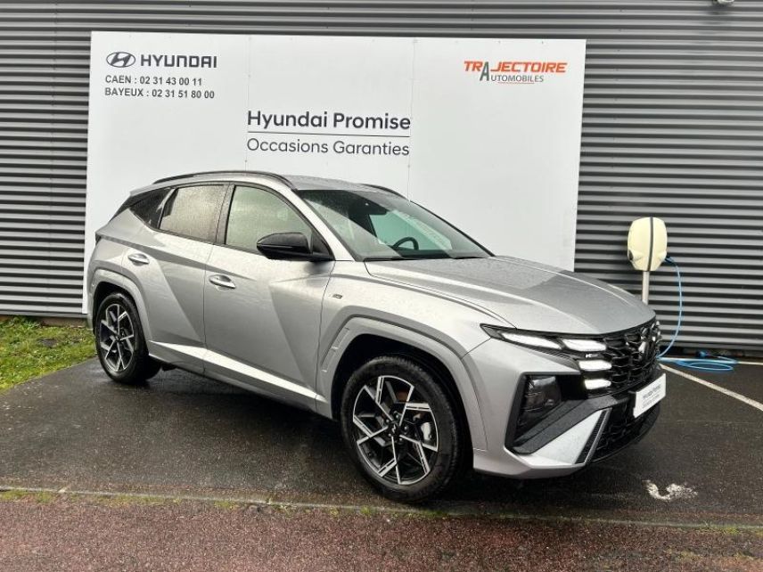 14100 : Hyundai Lisieux - Trajectoire Automobiles - HYUNDAI Tucson - Tucson - Shimmering Silver Métal - Traction - Hybride : Essence/Electrique