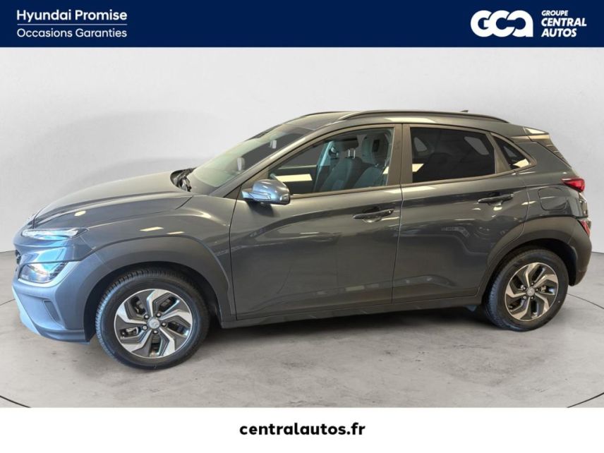 69300 : Hyundai Lyon Nord - Groupe Central Autos - HYUNDAI KONA HYBRID Intuitive -  - Gris - Automate sequentiel - Essence / Courant électrique