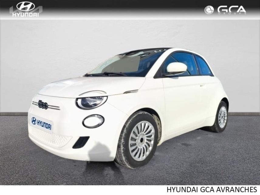 50300 : Hyundai Avranches - GCA - FIAT 500 - 500 - Blanc - Traction - Electrique