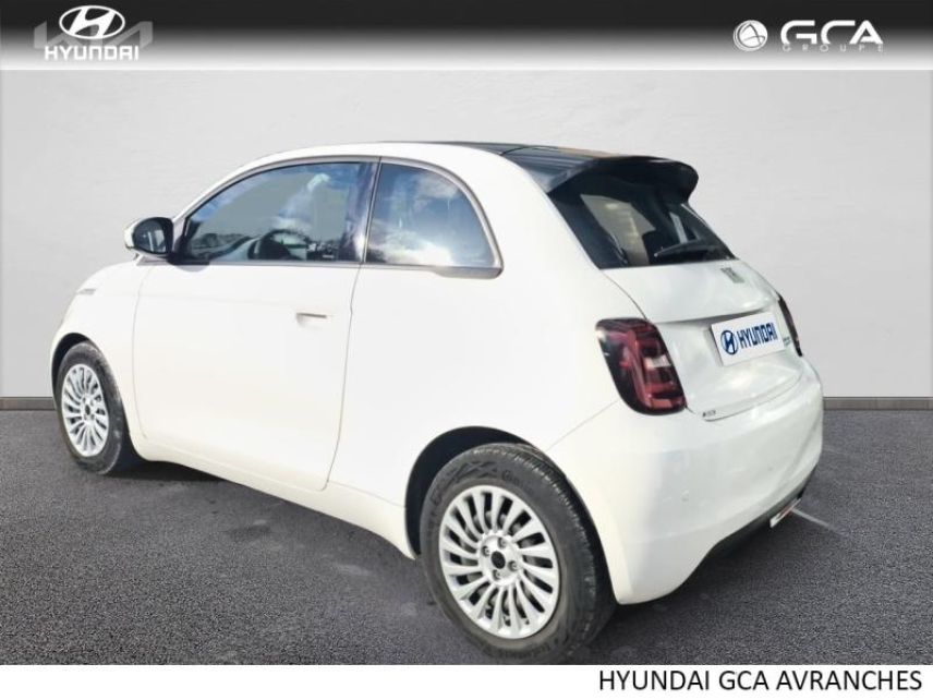 50300 : Hyundai Avranches - GCA - FIAT 500 - 500 - Blanc - Traction - Electrique