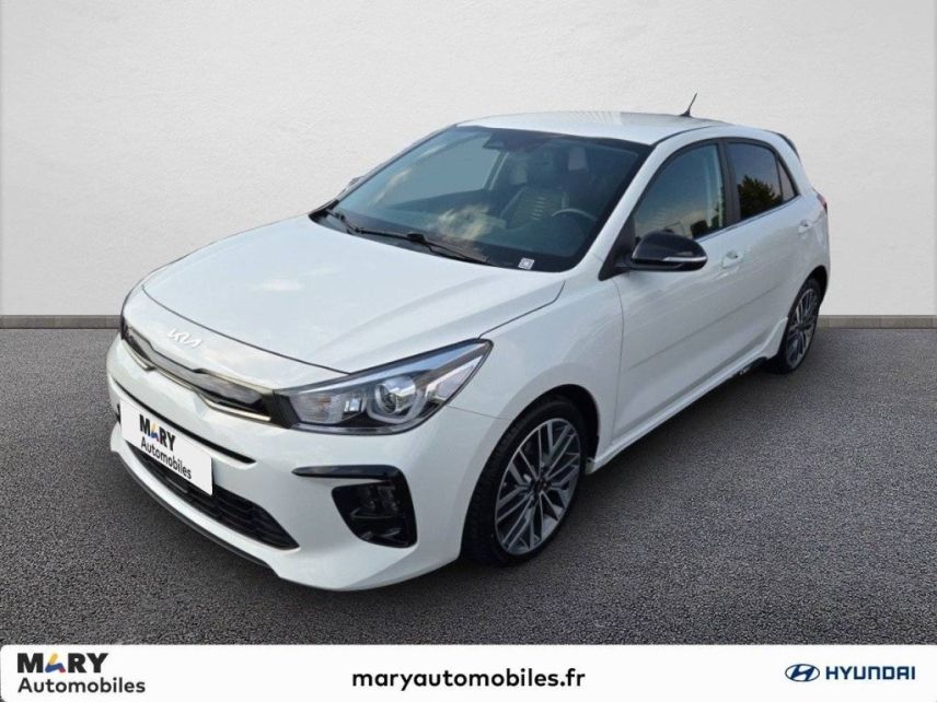 02100 : Hyundai Saint-Quentin - Mary Automobiles - KIA RIO GT Line - RIO IV - BLANC - Boîte manuelle - Essence sans plomb