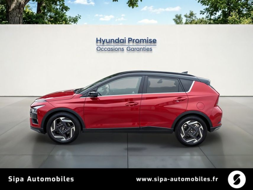 33110 : Hyundai Bordeaux Nord Le Bouscat - Sipa Automobiles - HYUNDAI BAYON Executive - BAYON - DRAGON RED/PHANTOM BLACK. - Automate sequentiel - Essence sans plomb