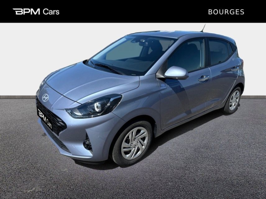 18230 : Hyundai Bourges - ELLIPSE Automobiles - HYUNDAI i10 - i10 - Meta Blue Métal - Traction - Essence