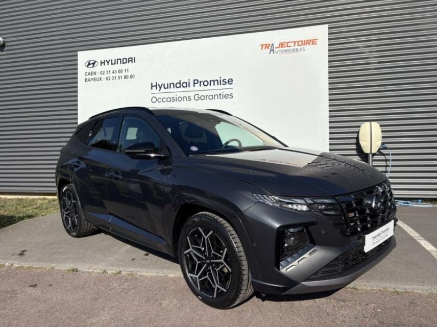 14100 : Hyundai Lisieux - Trajectoire Automobiles - HYUNDAI Tucson - Tucson - Dark Knight Métal - Traction - Hybride : Essence/Electrique
