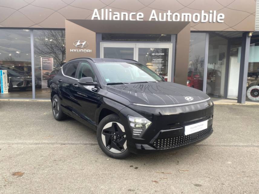 28600 : Hyundai Chartres - Alliance Automobile - HYUNDAI Kona - Kona - Abyss Black perlé métallisé - Traction - Electrique