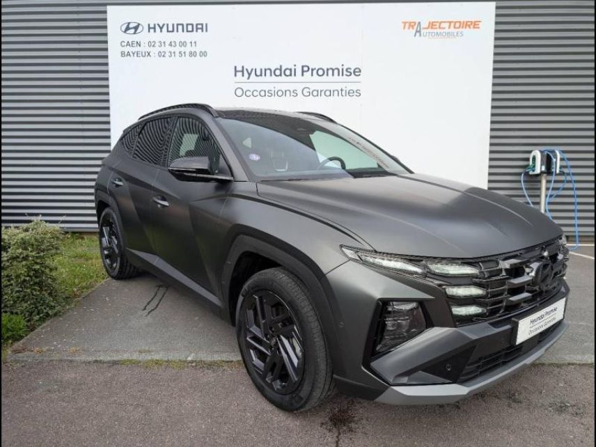 14100 : Hyundai Lisieux - Trajectoire Automobiles - HYUNDAI Tucson - Tucson - Pine Green Matte - Traction - Hybride : Essence/Electrique