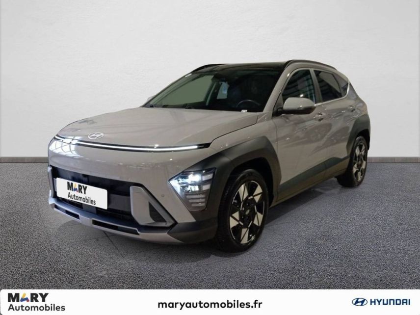 02100 : Hyundai Saint-Quentin - Mary Automobiles - HYUNDAI KONA Executive - KONA II - GRIS SHARK - Automate sequentiel - Essence / Courant électrique