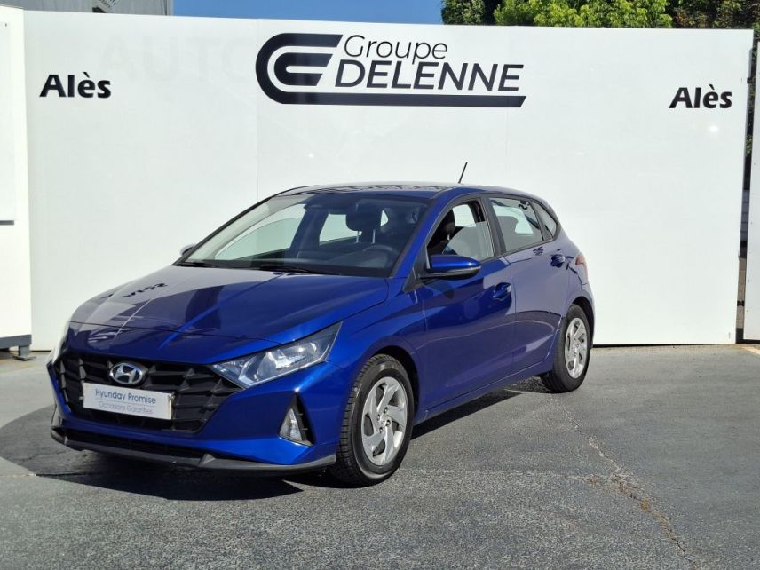 30100 : Hyundai Alès - Auto Hall - HYUNDAI i20 Initia - i20 III - Bleu - Boîte manuelle - Essence sans plomb