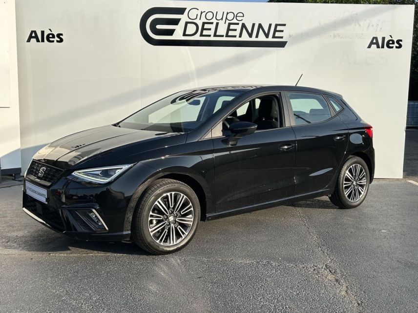 30100 : Hyundai Alès - Auto Hall - SEAT IBIZA Copa - IBIZA V - Noir - Automate sequentiel - Essence sans plomb