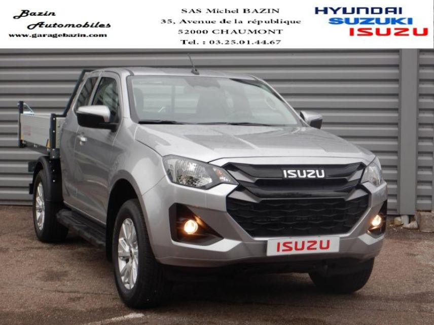 52000 : Hyundai Chaumont - Garage Michel Bazin - ISUZU D-Max - D-Max - Mercury Silver Metallic - Transmission intégrale enclenc - Diesel