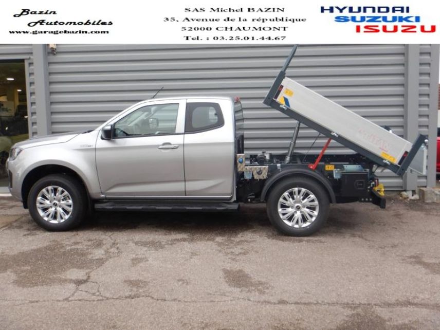 52000 : Hyundai Chaumont - Garage Michel Bazin - ISUZU D-Max - D-Max - Mercury Silver Metallic - Transmission intégrale enclenc - Diesel