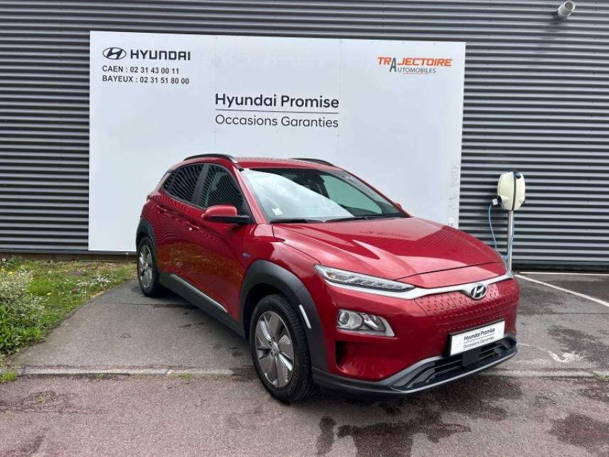 14400 : Hyundai Bayeux - Trajectoire Automobiles - HYUNDAI Kona - Kona - Sunset Red Métal - Traction - Electrique