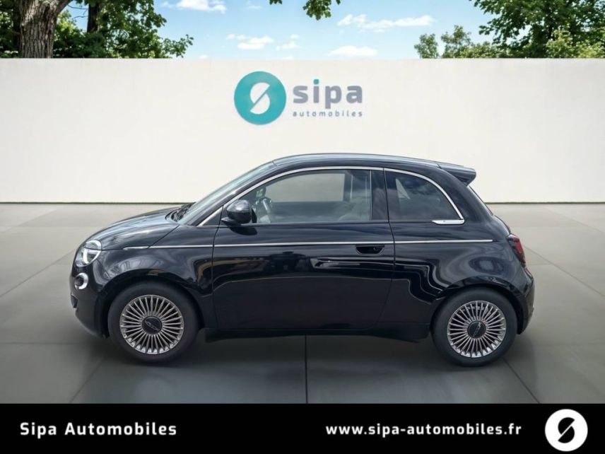 31200 : Hyundai TOULOUSE NORD - AUTO NORD - FIAT 500e BERLINE Nouvelle 500 - 500 III ELECTRIQUE - Noir - Automate à fonct. Continu - Courant électrique