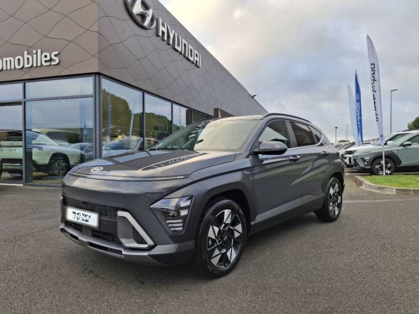 56000 : Hyundai Vannes - Park Lann Automobiles - HYUNDAI Kona - Kona - Ecotronic Gray perlé métallisé - Traction - Hybride : Essence/Electrique