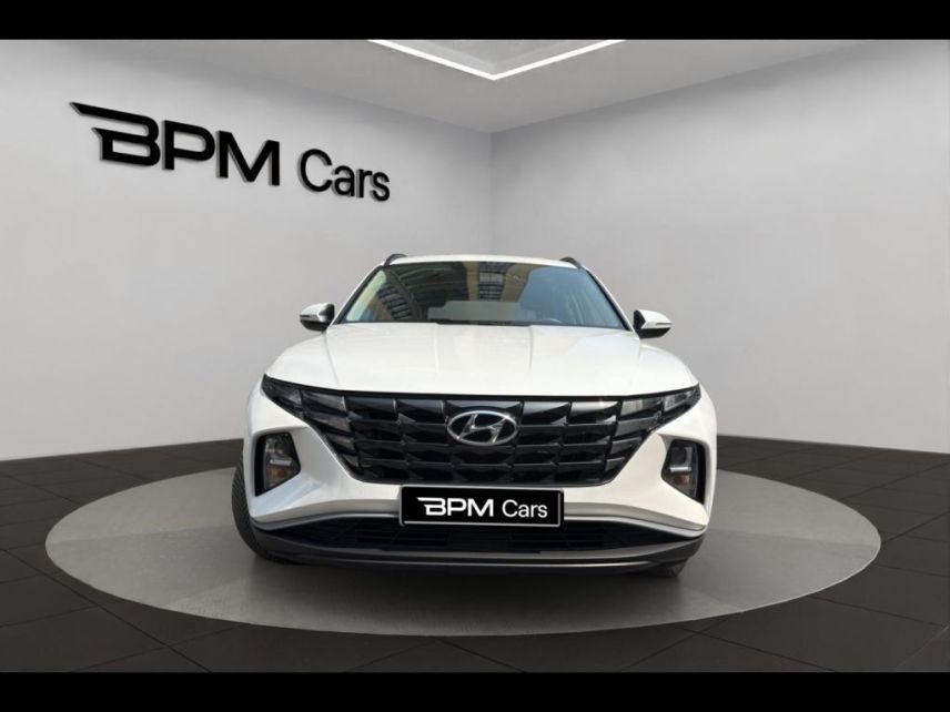 75013 : Hyundai Paris 13 - BPM Cars - HYUNDAI Tucson - Tucson - Serenity White Métal - Traction - Hybride : Essence/Electrique