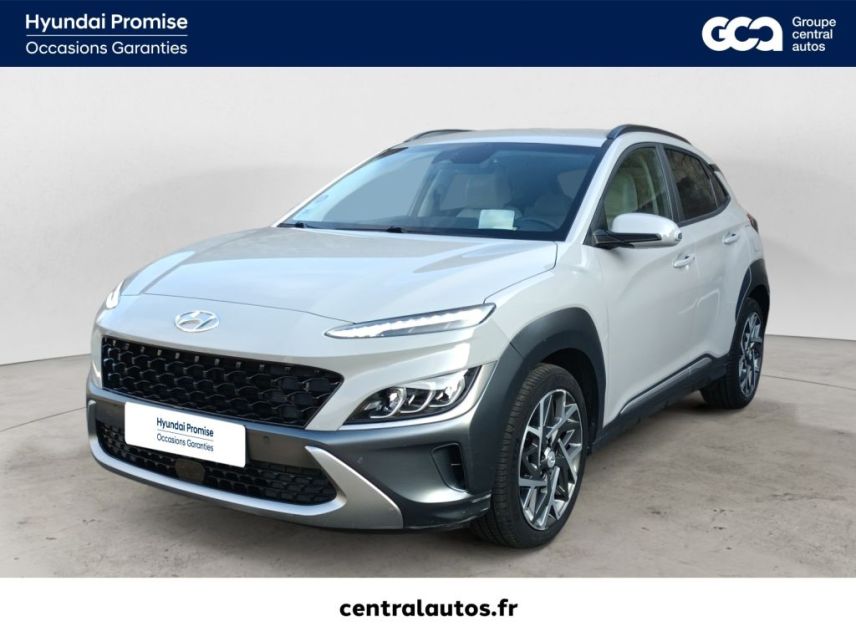 69190 : Hyundai Lyon Sud - Groupe Central Autos - HYUNDAI KONA HYBRID Executive - KONA - Gris - Automate sequentiel - Essence / Courant électrique