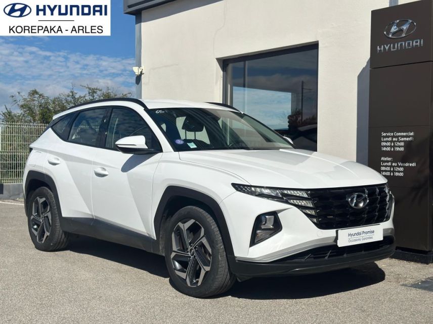 13200 : HYUNDAI Arles - Lexa Automobile - HYUNDAI TUCSON Business - TUCSON IV - Blanc - Boîte automatique - Essence / Courant électrique