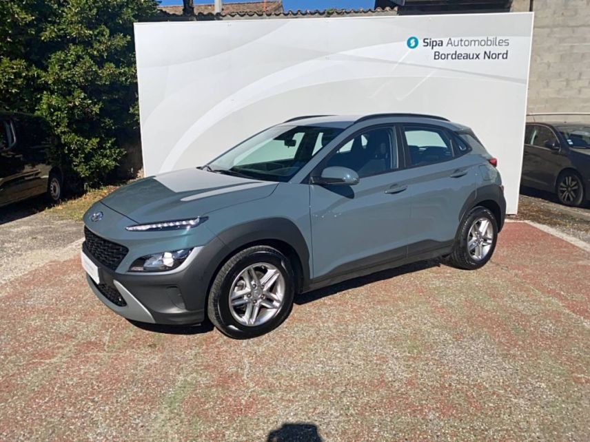 33110 : Hyundai Bordeaux Nord Le Bouscat - Sipa Automobiles - HYUNDAI KONA Intuitive - KONA - Bleu - Boîte manuelle - Essence sans plomb