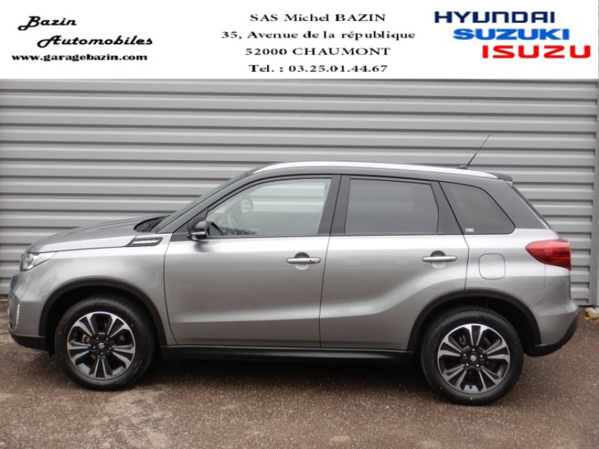 52000 : Hyundai Chaumont - Garage Michel Bazin - SUZUKI Vitara - Vitara - So&#039;Color Galactic Gray/Black métal - Traction - Essence