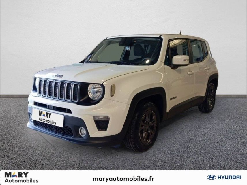 02100 : Hyundai Saint-Quentin - Mary Automobiles - JEEP RENEGADE Longitude - RENEGADE - BLANC - Boîte manuelle - Essence sans plomb