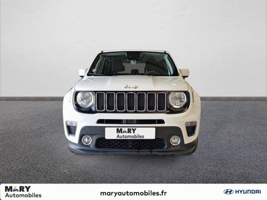02100 : Hyundai Saint-Quentin - Mary Automobiles - JEEP RENEGADE Longitude - RENEGADE - BLANC - Boîte manuelle - Essence sans plomb